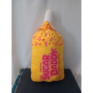 Sugar Daddy Candy Plush 24" Pillow With Stash Pocket In Back
